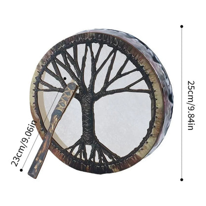 Clearance!Shaman Drum with Drum Stick Spiritual Healing Sound Healing Tool
